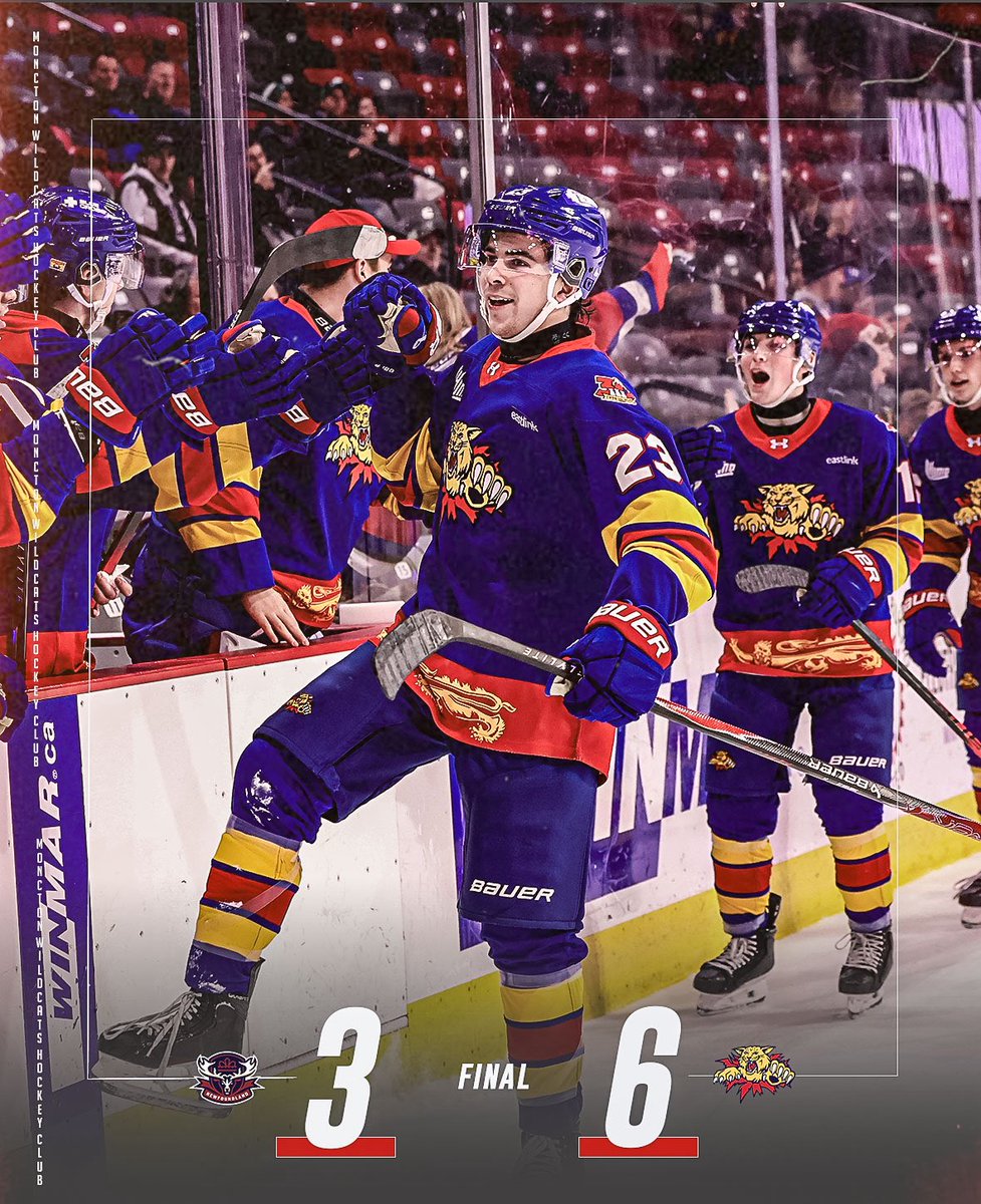 Heave Away with a character win &amp; 2 points..! 

Next - Tomorrow vs Eagles (Holiday Game) 

⭐️⭐️⭐️ - Not Our Guy
   ⭐️⭐️ - T. Bleyl (2A)
      ⭐️ - G. Smith (2G-3A)

 #DefendTheDen #Wildcats30th #MONvsNFLD #WinningIsFun

📸 - <a href="/DanielStLouis/">Daniel St Louis</a>