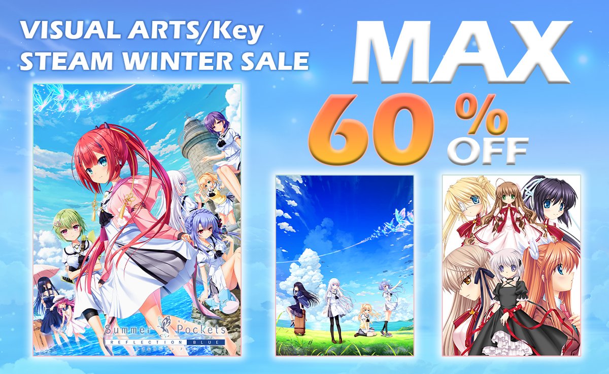 お知らせ】 全世界対応のダウンロードサイト・Steamにて、ウィンター