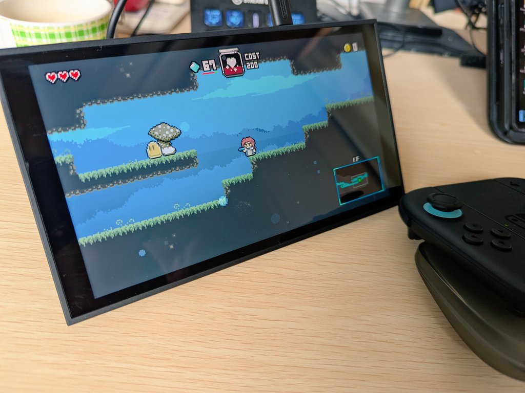 ミリオネアの動作確認、やっとできました。
ちゃんとスイッチ2でも動くぞ！