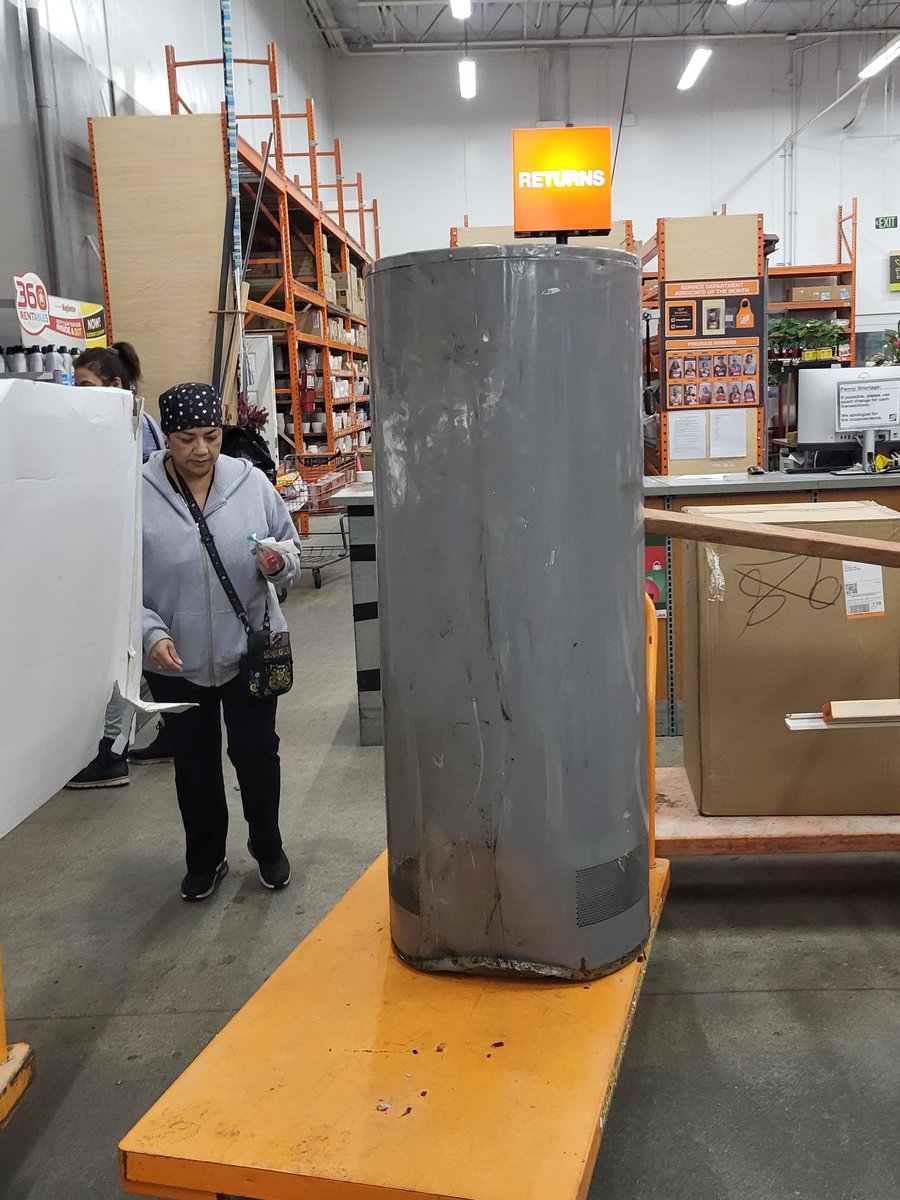 You can return anything at Home Depot these days