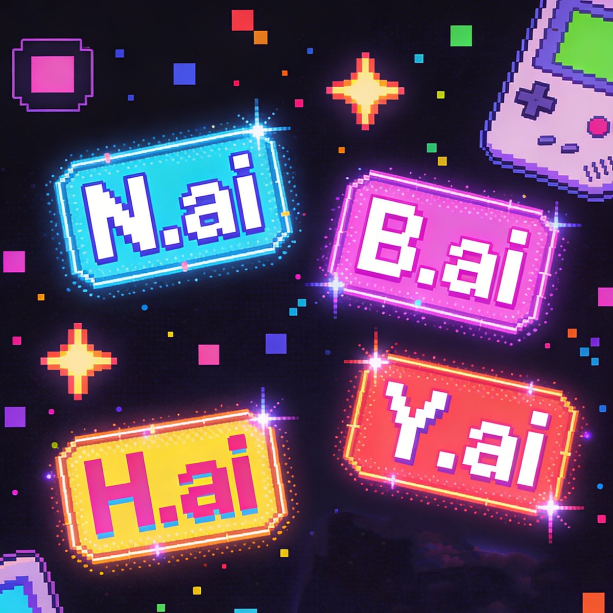 Y.ai , H.ai ,N.ai,B.ai  for sale 
A single-letter domain name is so cool and unforgettable!
What single-letter domain do you have?
#DomainNames