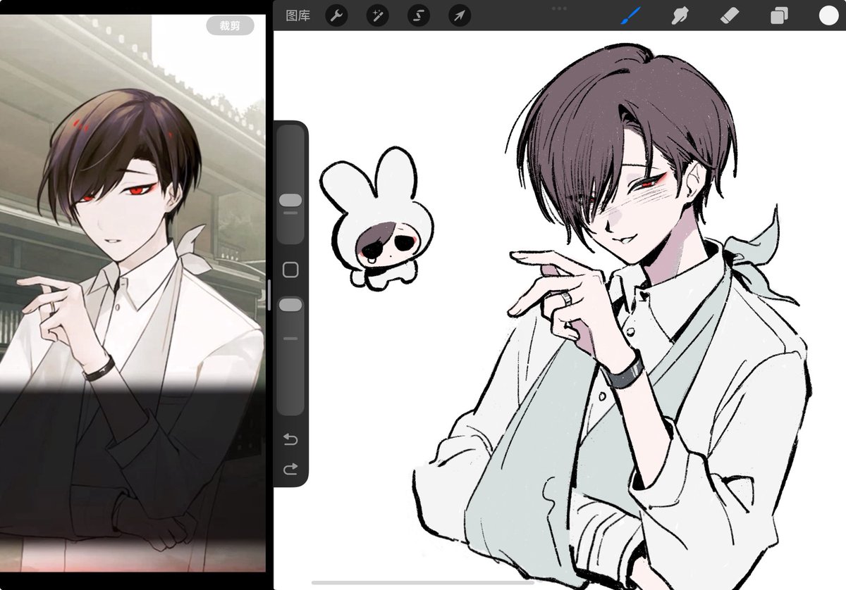 手癖（虽然不是这张表情