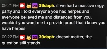 bottompoint's tweet image. 39daph just proved that streamers are actually the smartest people in the world, what an absolutely beautiful analogy