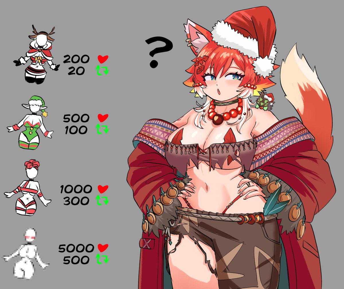 peagade__'s tweet photo. can we play the funne dress game (X-mas edition) with Mozzu?👉👈 https://t.co/4mnnQfdnBP