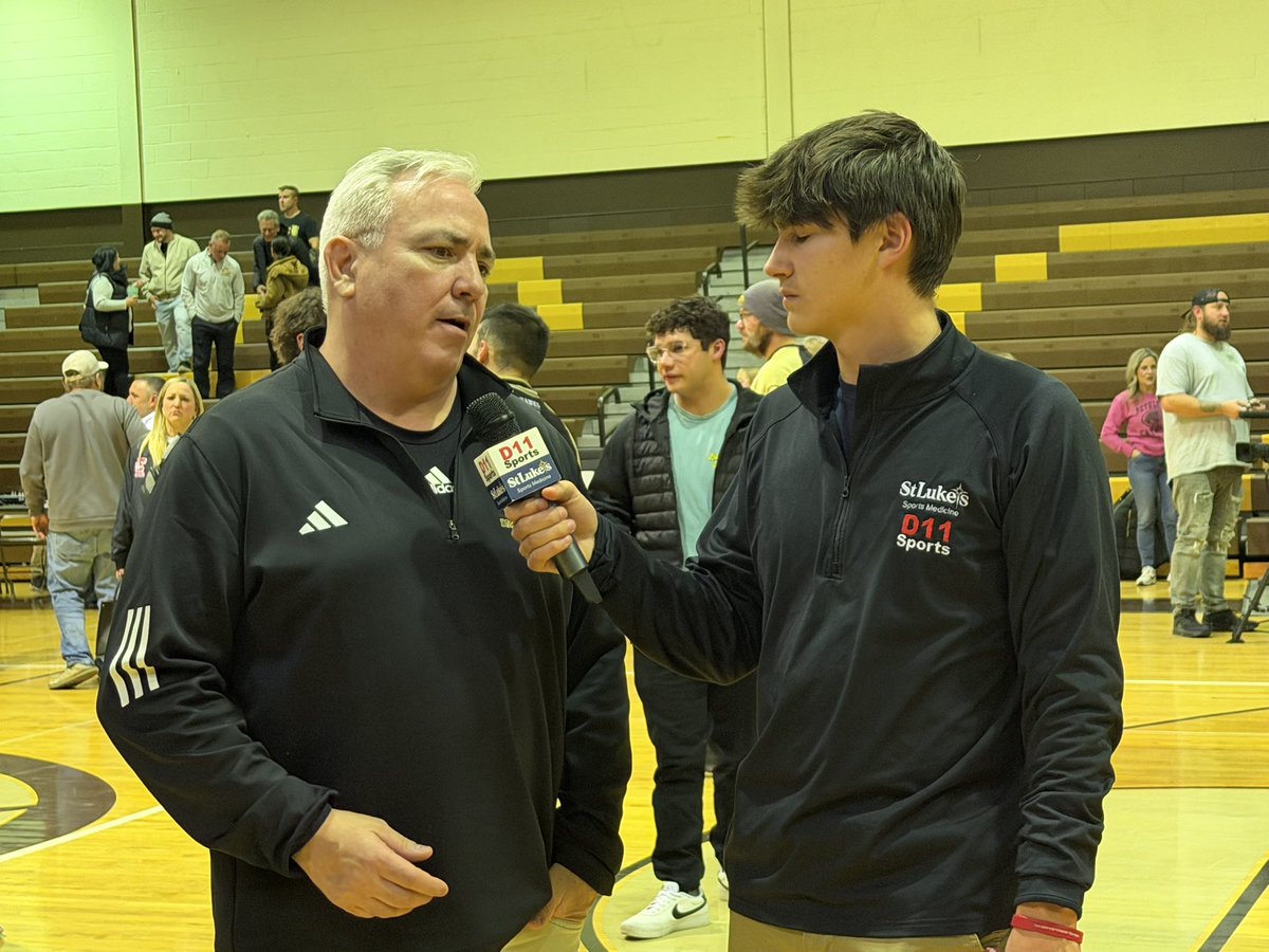 D11Sports's tweet photo. ICYMI:

Watch a replay of tonight’s @EastPennConf18 Wrestling match between Easton and Bethlehem Catholic. 

Great having @MMagditch on the call with Mason Messinger and @D11Sports Student Reporter @wins94670 roaming matside with thoughts and interviews. 

WATCH NOW: https://t.co/KfPQS50bB2

@BecaHawksSOAR @becahiwrestling @BoysEaston @goredrovers @piaadistrictxi @SLUHNSportsMed @The_SFBN @PAPowerWrestle