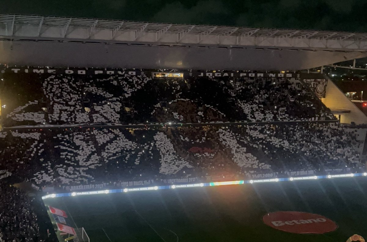 A torcida passou a MADRUGADA inteira, só saíram de manhã preparando essa festa.

Aí chega no jogo, UMA FINAL, e os vagabundos não correm, não dão a vida e o sangue pelo título.

Detalhe, 99% da torcida é CLT, enquanto esses vermes são milionários. 

Cambada de elenco vagabundo.