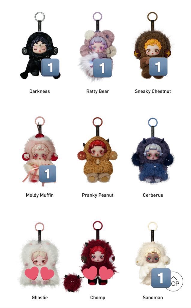 スカルパンダ SKULLPANDA 交換 ポップマート POPMART ラブブ