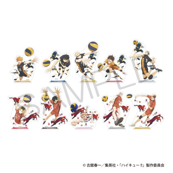 【まとめ売り】ハイキュー！！　アクリルスタンド　他 ハイキュー まとめ売り フィギュア アクリルスタンド チョコエッグ