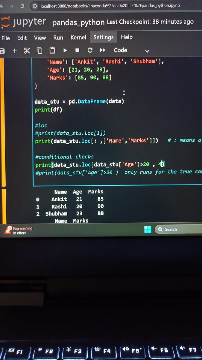 ankitpatel_og's tweet photo. Jupyter notebook is great for clean, readable cell based code https://t.co/NAOF0g8LMx