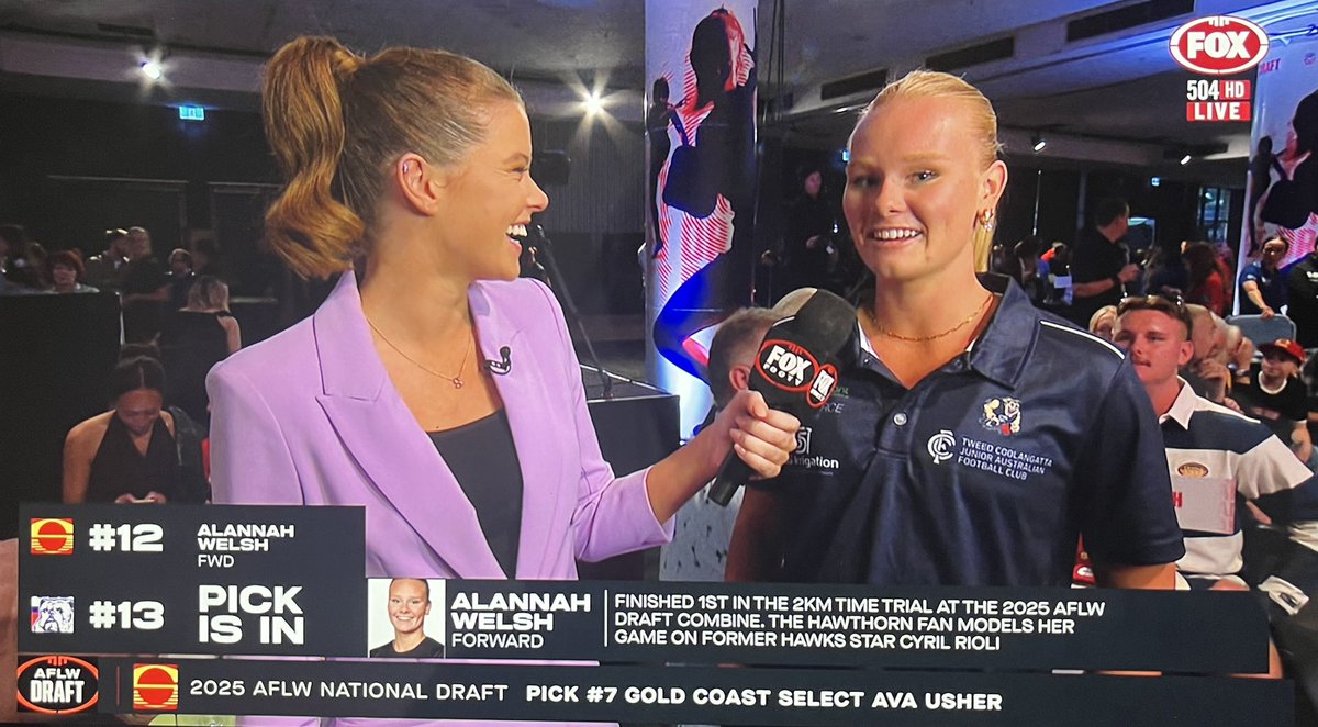 Get Alannah Welsh to Hawthorn 2028 #AFLW