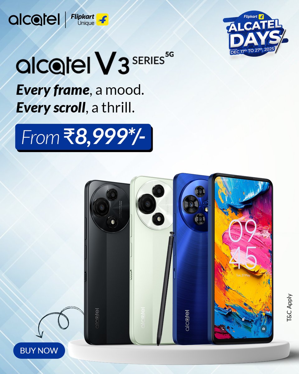 Alcatel India Official tweet media