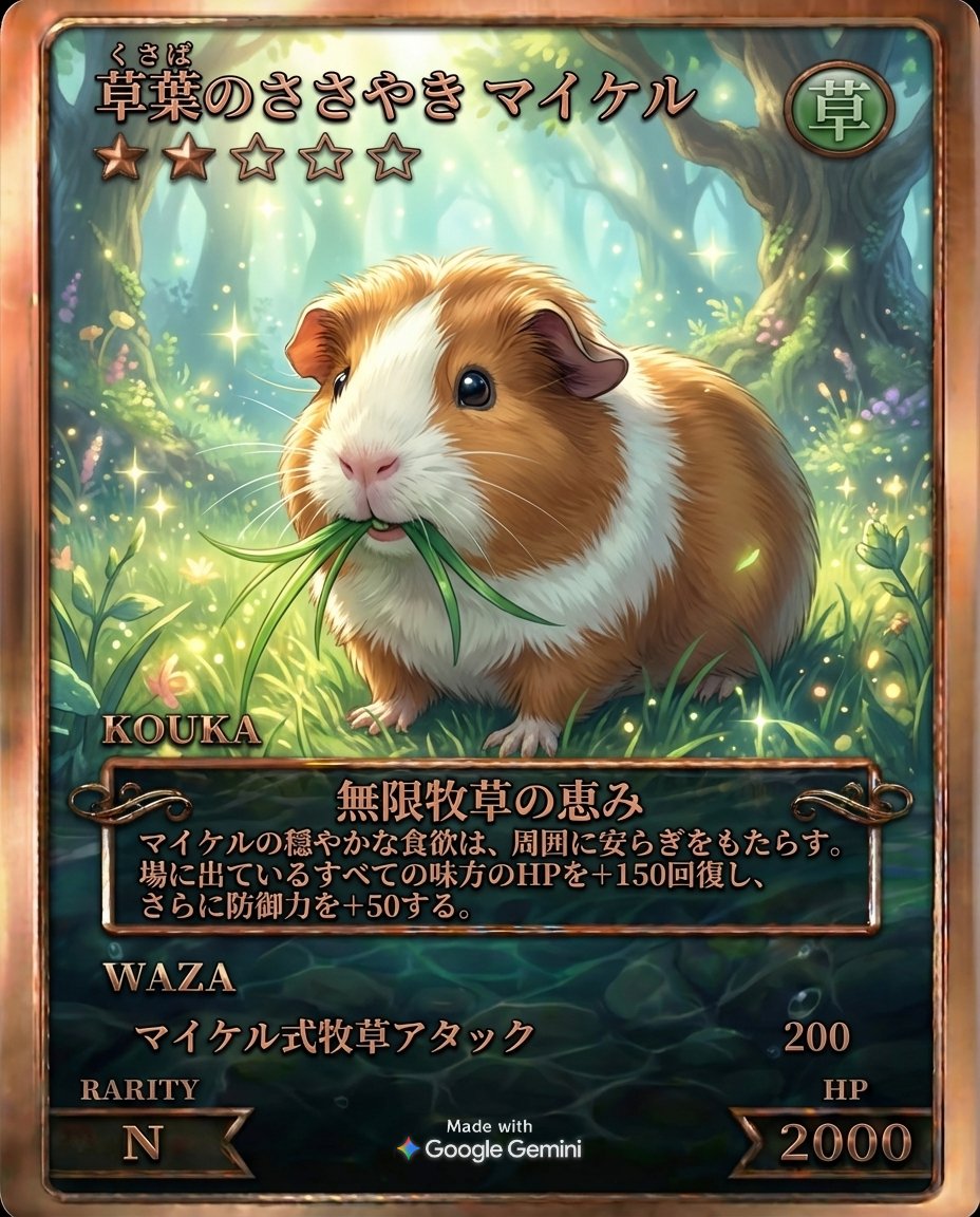 マイケルのカード