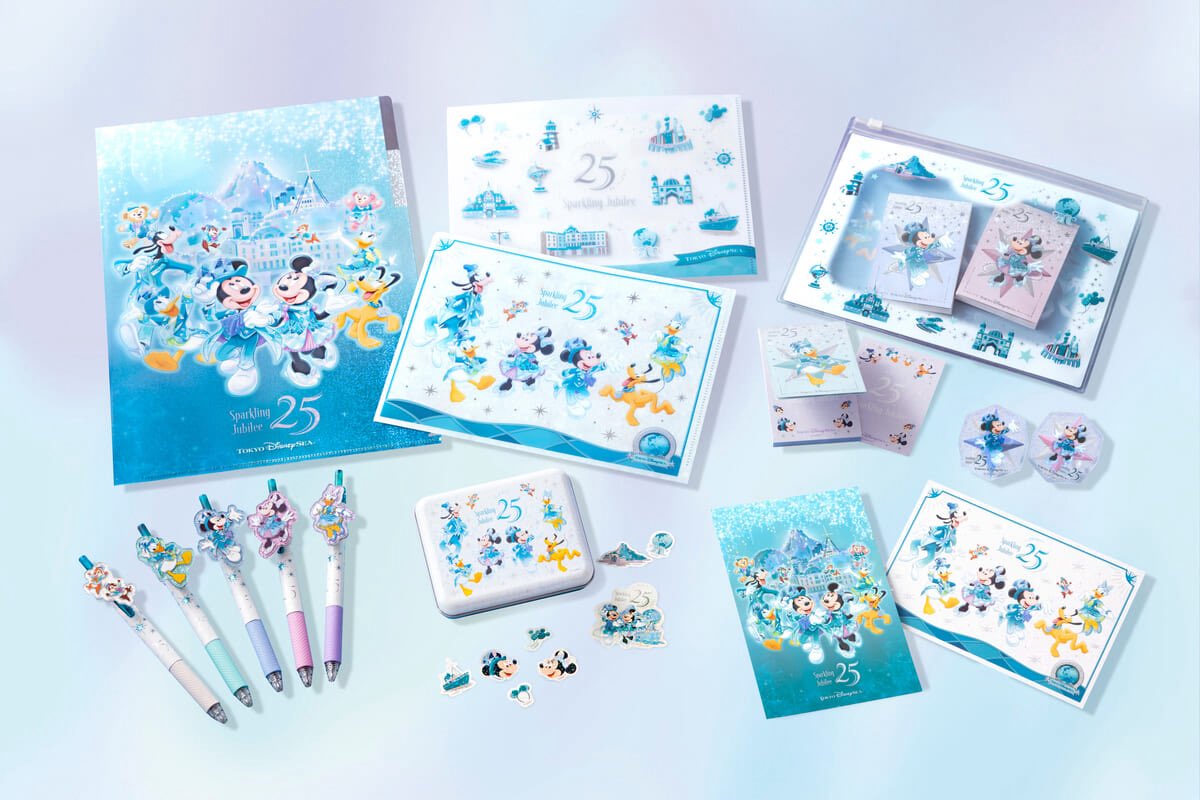 4月8日より、東京ディズニーシー25周年ならではのスペシャルグッズが