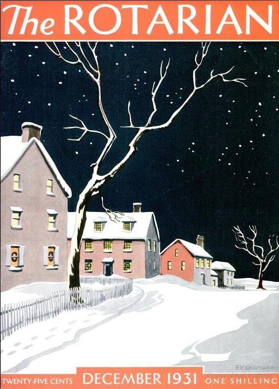 LRonLacy's tweet photo. In #DECEMBER 1931
Illustration by F. V. Carpenter (b. 1892)
Cover of *The Rotarian*, December 1931
#illustration #illustrationart #illustrationartists #graphicdesign #graphicdesigners #FVCarpenter
#Christmas #Natale #holidays #RotaryInternational https://t.co/dMuzmC0ydt
