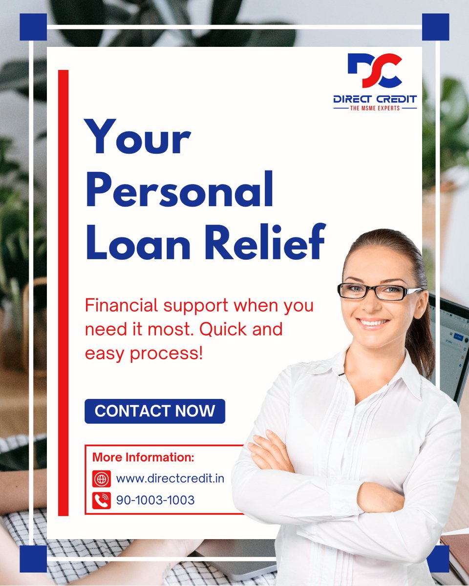 directcredit23's tweet photo. Your Personal Loan Relief is just one call away! Get quick approval, easy documentation and instant support for every financial need.

#DirectCredit #PersonalLoan #LoanRelief #InstantApproval #QuickProcess #FinancialSupport https://t.co/hk6fg3tebc