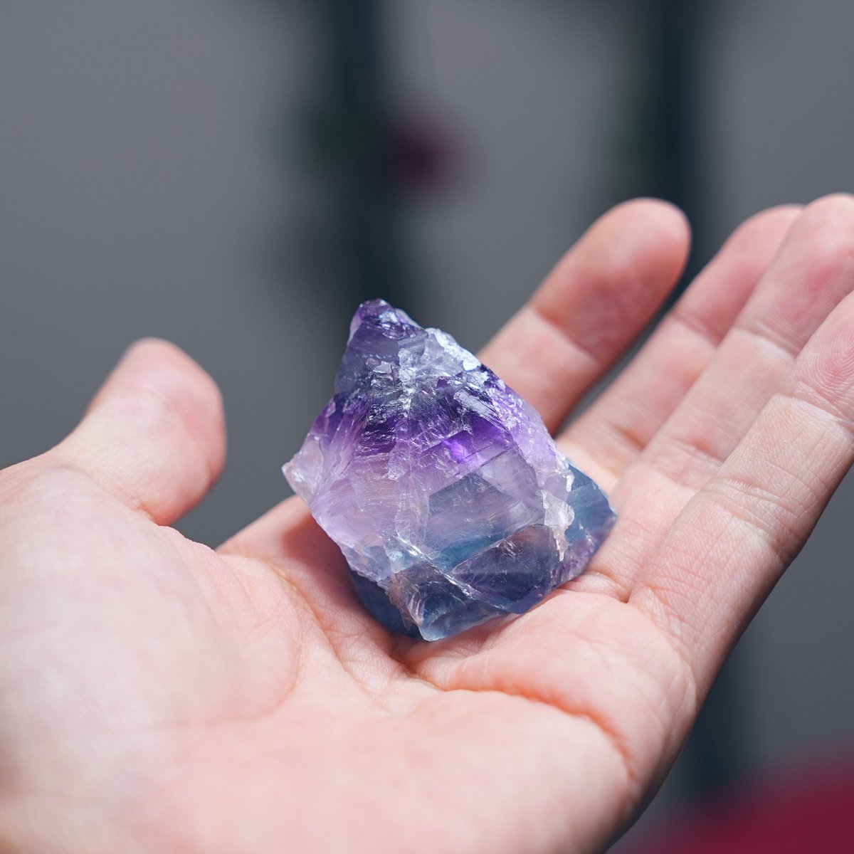 これは！綺麗なフローライトたん！綺麗！ 天才の石｣と呼ばれるフローライト🔮 天才なので必要かなと思って👀w