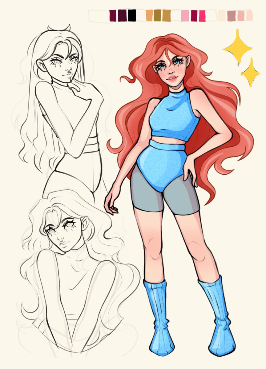 Milanaaaaz's tweet photo. This was supposed to be something else, but I accidentally drew Bloom 😅
Might redo it later.
#sketch #art https://t.co/i1XkoGRQUj