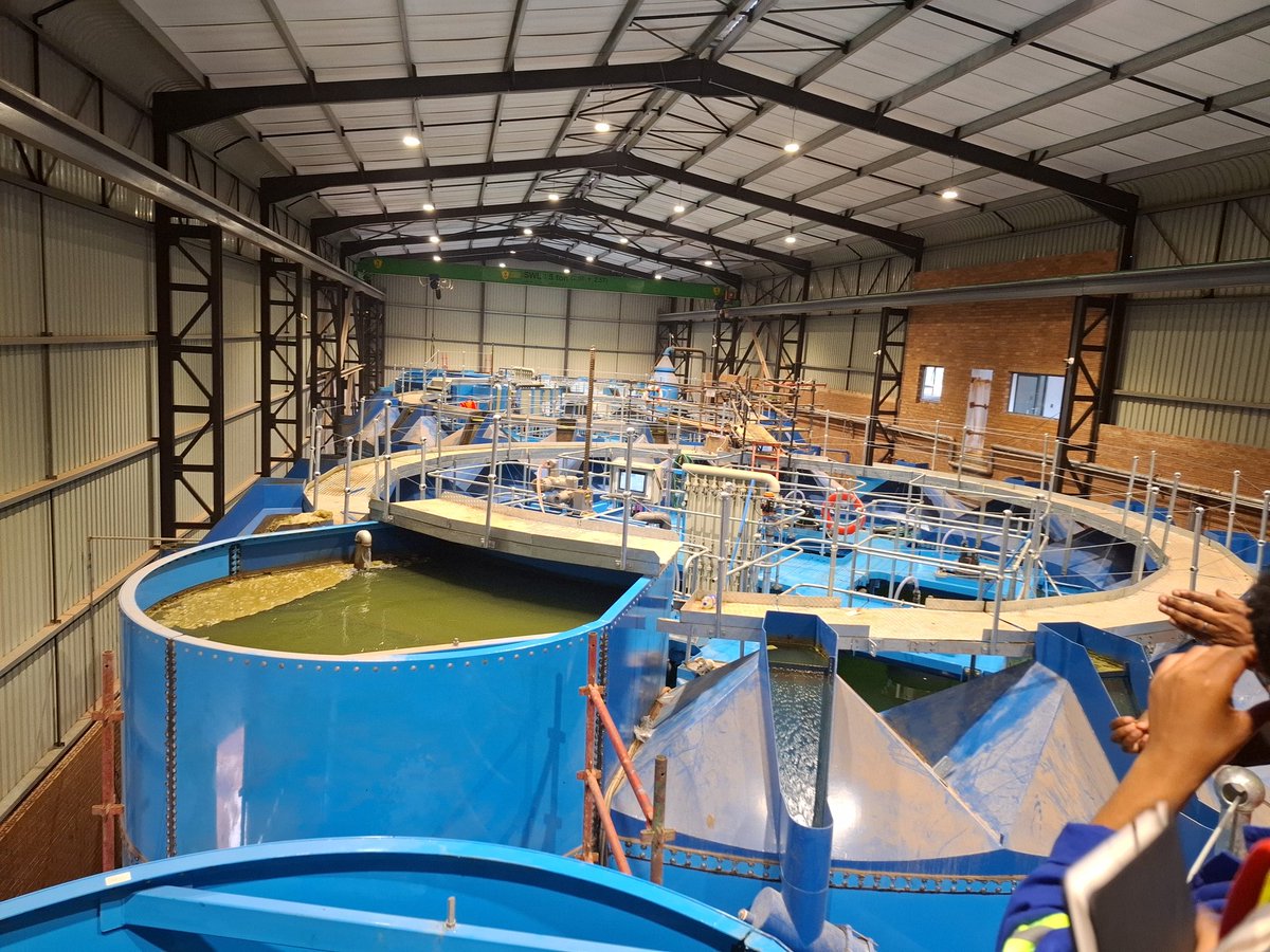 Rambohannes's tweet photo. Attended a site visit with deputy minister  Mahlobo and Executive mayor and mmc region 2 at magalies water to get a update on progress made to supply clean water to hammanskraal. 
A combined press statement will be released. Much was done https://t.co/hbnAUgFZ61