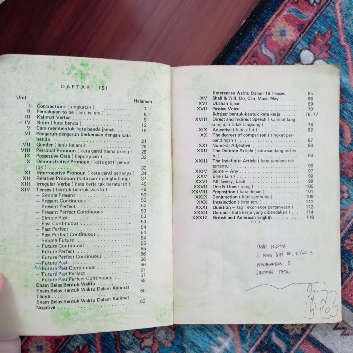 Tata Bahasa Bahasa Inggris: English Grammar Sistem Cepat Tepat, yang ditulis oleh John Surjadi Hartanto,

 171 halaman

Harga 15.000
Minat?
Cara Order silakan
✓DM or Klik link WA wa.link/77v7j8