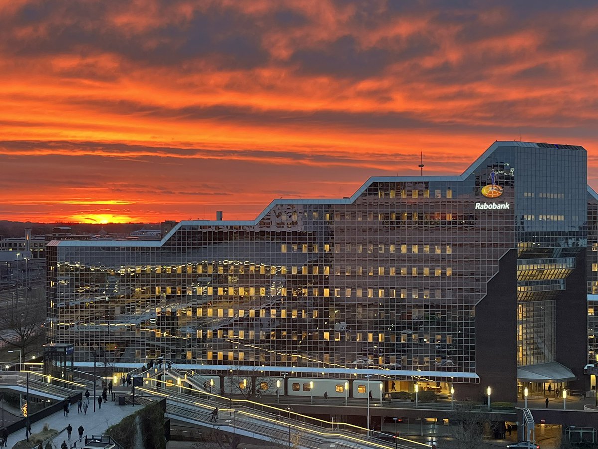 BREAKINGSWEEP's tweet image. Rabobank headoffice today 17/12/25 #rabo