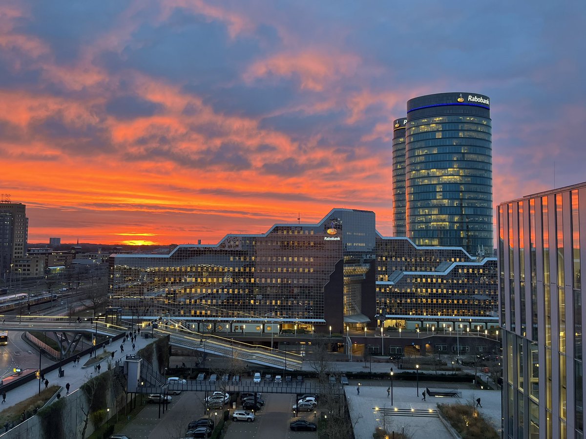BREAKINGSWEEP's tweet image. Rabobank headoffice today 17/12/25 #rabo