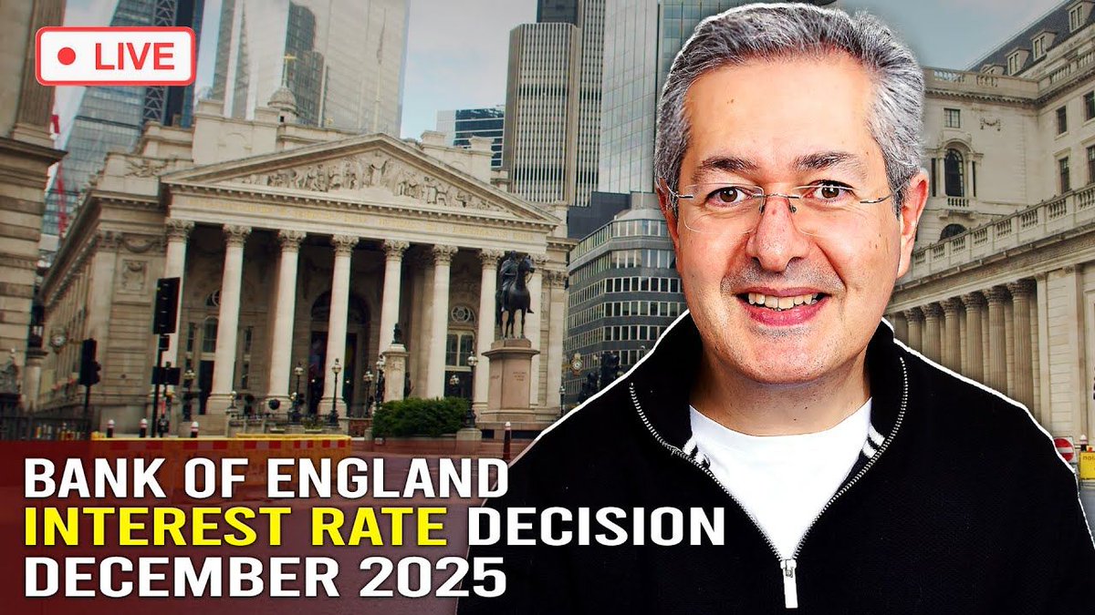 Join me this evening the 18th of December @ 6pm UK time for my YouTube live stream response to the BoE bank rate announcement. Join me live &amp; hear my summary of what it means for UK investors &amp; homeowners.👉 bit.ly/3MEw0uB
