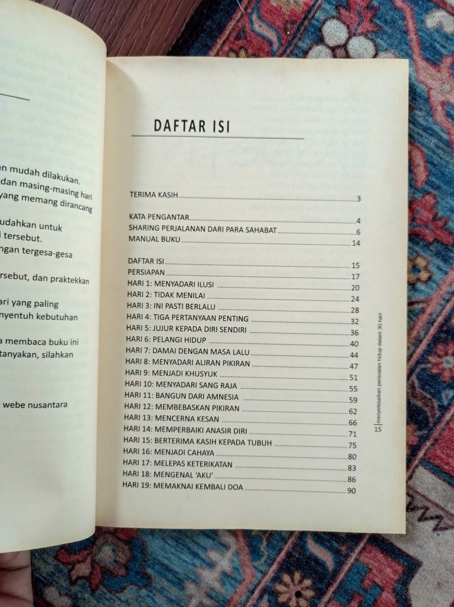 Inner Peace; Menyelesaikan Persoalan Hidup Dalam 30 Hari.

Oleh; Agung Webe.

Tahun 2012
135 Halaman.

Harga 20.000. 
Minat?
Cara Order silakan
✓DM or Klik link WA wa.link/77v7j8