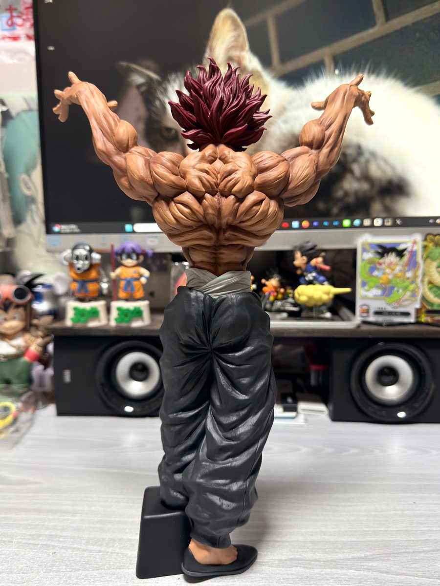 早速艶消ししました🤘🔥 いいッッ‼︎ オーガ 範馬勇次郎 刃牙 クレーン