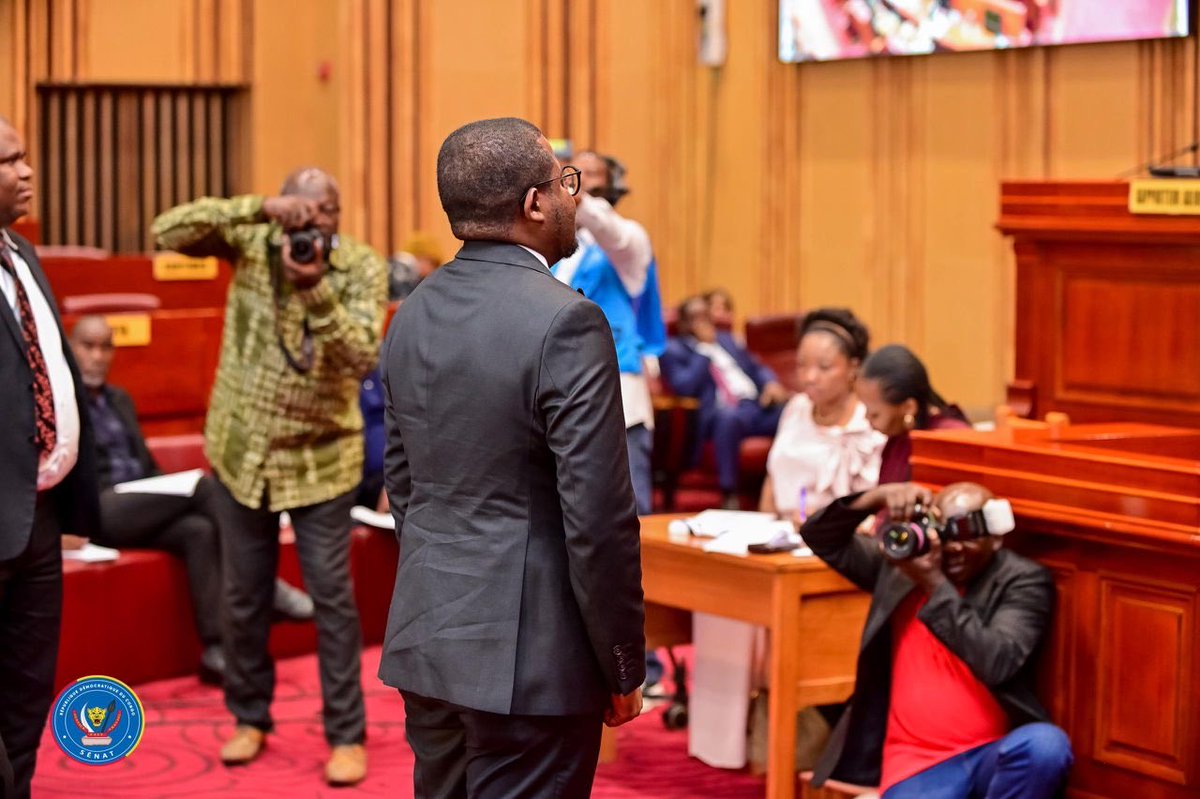 plusinfomedia's tweet photo. RDC : le Sénat accueille  Tony Labila Obial, un profil jeune et technocratique
https://t.co/rVrUKRU1k2 https://t.co/NwY680MFd6