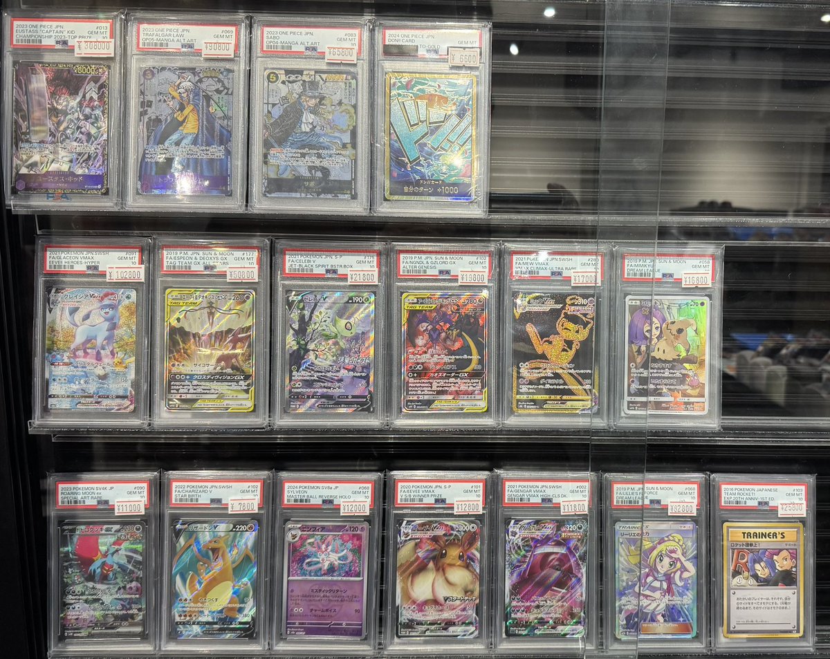 ?【PSA10シングル販売情報】? 現在のPSAショーケースになります 