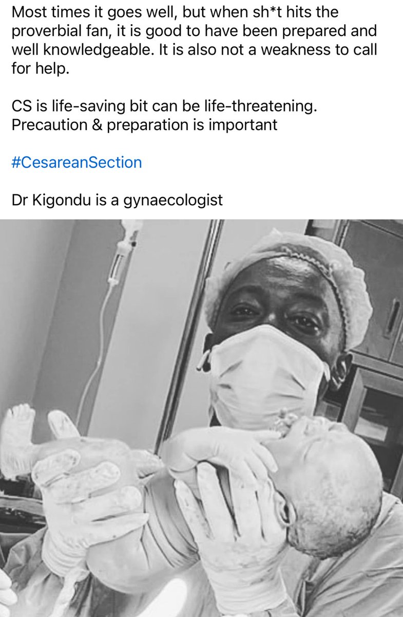 Dear <a href="/ntvkenya/">NTV Kenya</a> 

On The Cesarean Section and SHA &amp; CS Health

CS <a href="/HonAdenDuale/">Hon. Aden Duale, EGH</a> recently dramatically claimed that doctors were forcing mothers to do Cesarean Sections so that SHA pays KES 30,000 instead of the KES 10,000 SHA has allocated for normal delivery. 

The intention of