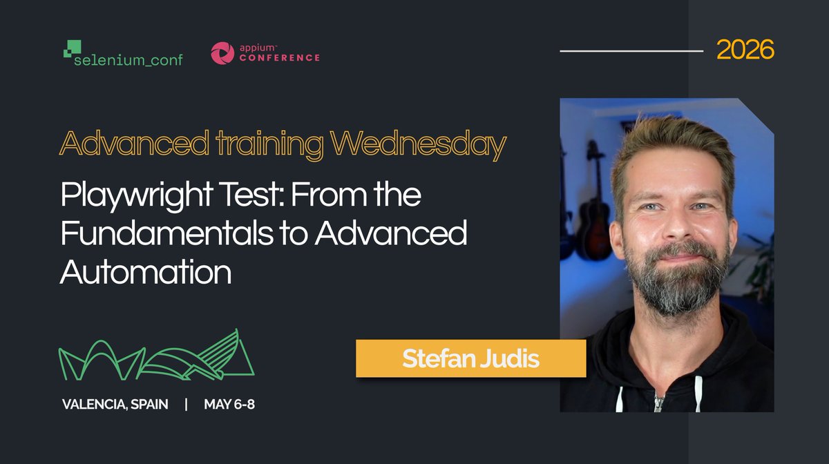 SeleniumConf tweet media