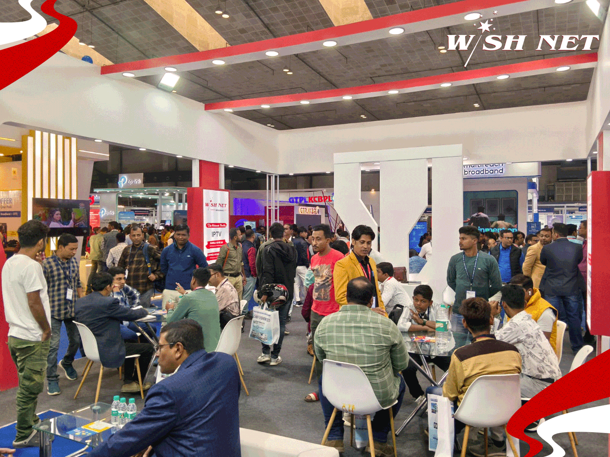 WishnetB's tweet photo. Day 2 at Cable TV Show 2025. Do visit the Wishnet stall and check out our plans and offers!

Venue : Biswa Bangla Mela Prangan (Milan Mela), Kolkata
Date : 17th - 19th December (11 AM - 6 PM)

#Wishnet #StayConnected https://t.co/c1mGkexE56