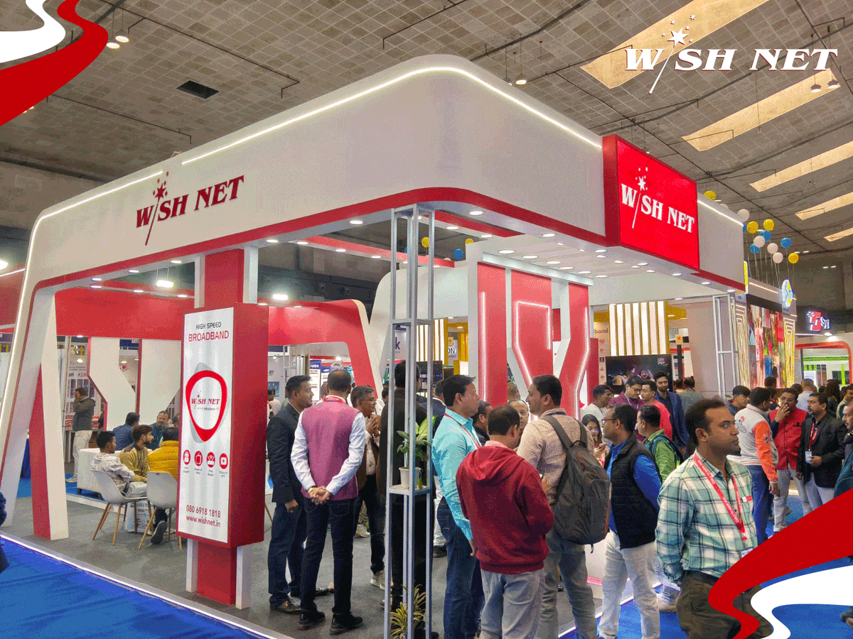 WishnetB's tweet photo. Day 2 at Cable TV Show 2025. Do visit the Wishnet stall and check out our plans and offers!

Venue : Biswa Bangla Mela Prangan (Milan Mela), Kolkata
Date : 17th - 19th December (11 AM - 6 PM)

#Wishnet #StayConnected https://t.co/c1mGkexE56