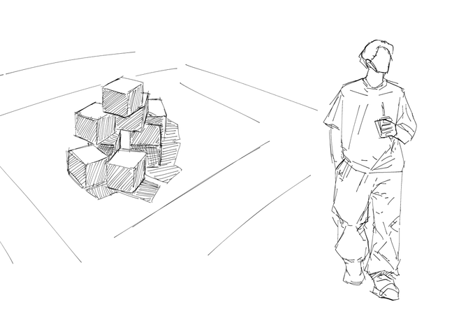 今日のクロッキ- 