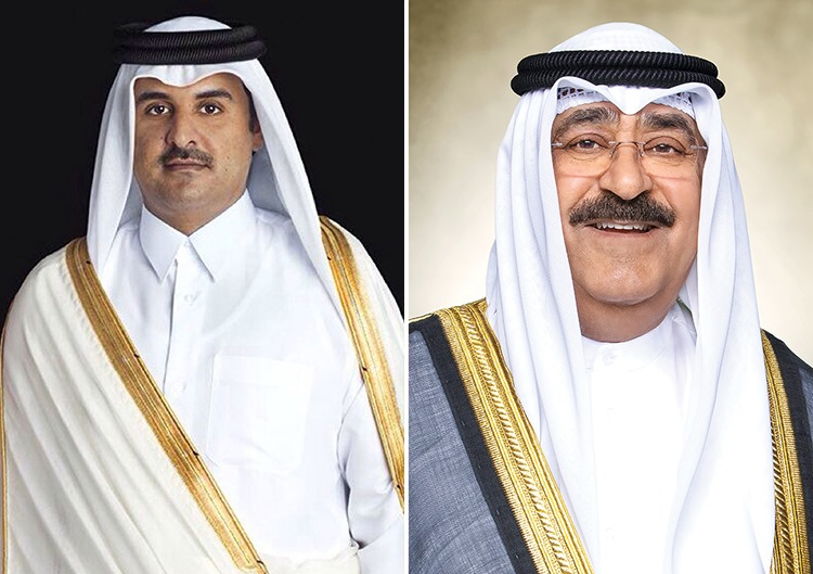 صاحب السمو يهنئ أمير قطر بذكرى اليوم الوطني: إنجازات تنموية ارتقت بمكانة بلادكم الرفيعة على كافة الأصعدة -سموه ثمّن عمق العلاقات التاريخية والأخوية بين البلدين مؤكداً الحرص على تعزيزها 