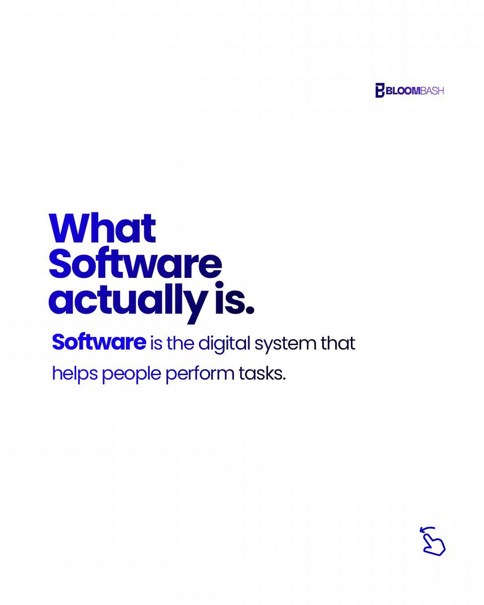 BloomBashGlobal's tweet image. Software is not just code.
It is the system that helps people get things done.

Understanding software is the first step to building solutions that matter.

#softwaredevelopmentstructure #TechEducation #Bloombash #DigitalSkills #SoftwareDevelopment