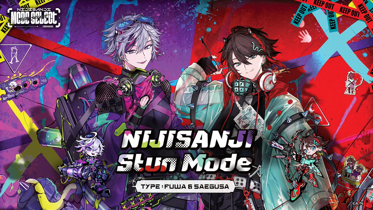 NIJISANJI Stun Mode Type：Fuwa＆Saegusa』 SHIBUYA TSUTAYA 6階 IP