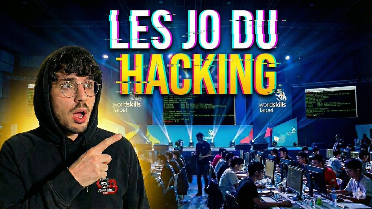 Fransosiche's tweet image. 🇹🇼 J'ai organisé la finale des "JO du Hacking" à Taipei !

Le défi fou des WorldSkills Asia ? 🤯 avec @rootme_org 

6 jours de config, de stress et de passion à découvrir dans mon nouveau Vlog 👇

youtu.be/U7dGmOaiRmw