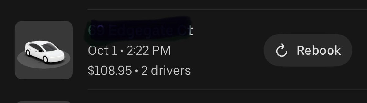 iPrit09's tweet photo. @Uber how can double
Charge me on single ride with 2 drivers ? https://t.co/OdEp7HZpNJ