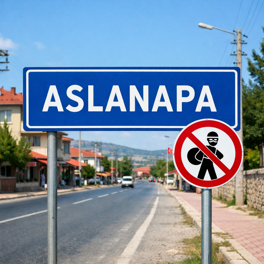 Kütahya'nın Aslanapa ilçesinde 15 yıldır hırsızlık olayı yaşanmıyor.