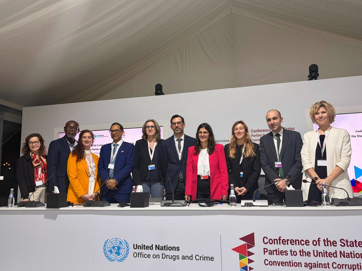 UNDPGAIN's tweet image. How can AI &amp;amp; emerging techs strengthen anti-corruption efforts? At #COSP11 experts &amp;amp; leaders  from IOs, government, business, CSOs &amp;amp; academia joined a panel to unpack real-world use cases, moderated by @UNDP's Global Programme Advisor on Anti-corruption Anga Timilsina. #IACD2025