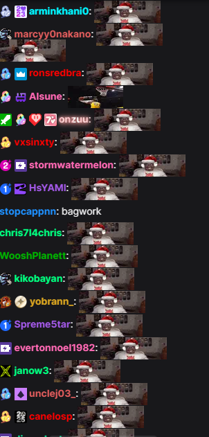 joe__uncle's tweet photo. might just be the greatest chat on twitch https://t.co/Tk9njTTdpD