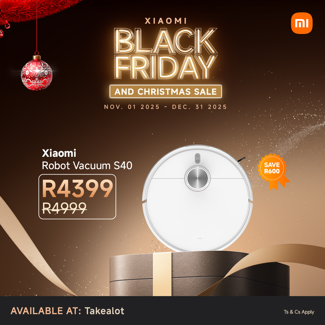 Make room for the moments that matter most 🎄✨
With Xiaomi Robot Vacuums, clean floors happen automatically — so you can focus on family, food and festive fun.
Smarter cleaning, incredible savings, all season long. 🧹🎁