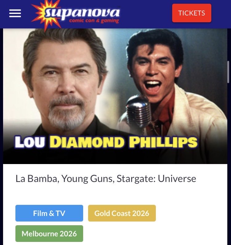 C’mon now, <a href="/SupanovaExpo/">Supanova Comic Con & Gaming 💥</a>, you’re really not going to add “The Char Company” to LDP’s credits? Or “Bats”?