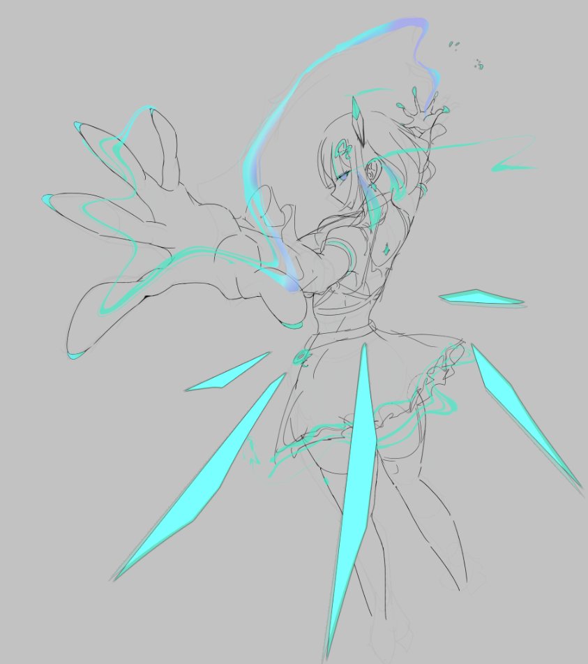 Aurora's ability concept art