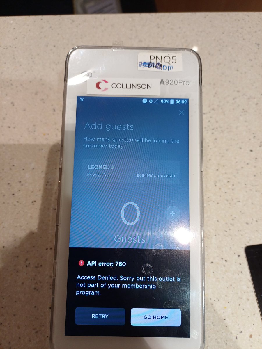 Princeton__23's tweet photo. @ICICIBank Priority Pass that came with my Sapphiro Credit Card failed at an international lounge-flatly declined. This is a core promised benefit, not a nice-to-have. Unacceptable experience. Fix this and explain why your premium card perks aren't working. https://t.co/UeUXmWtD5d