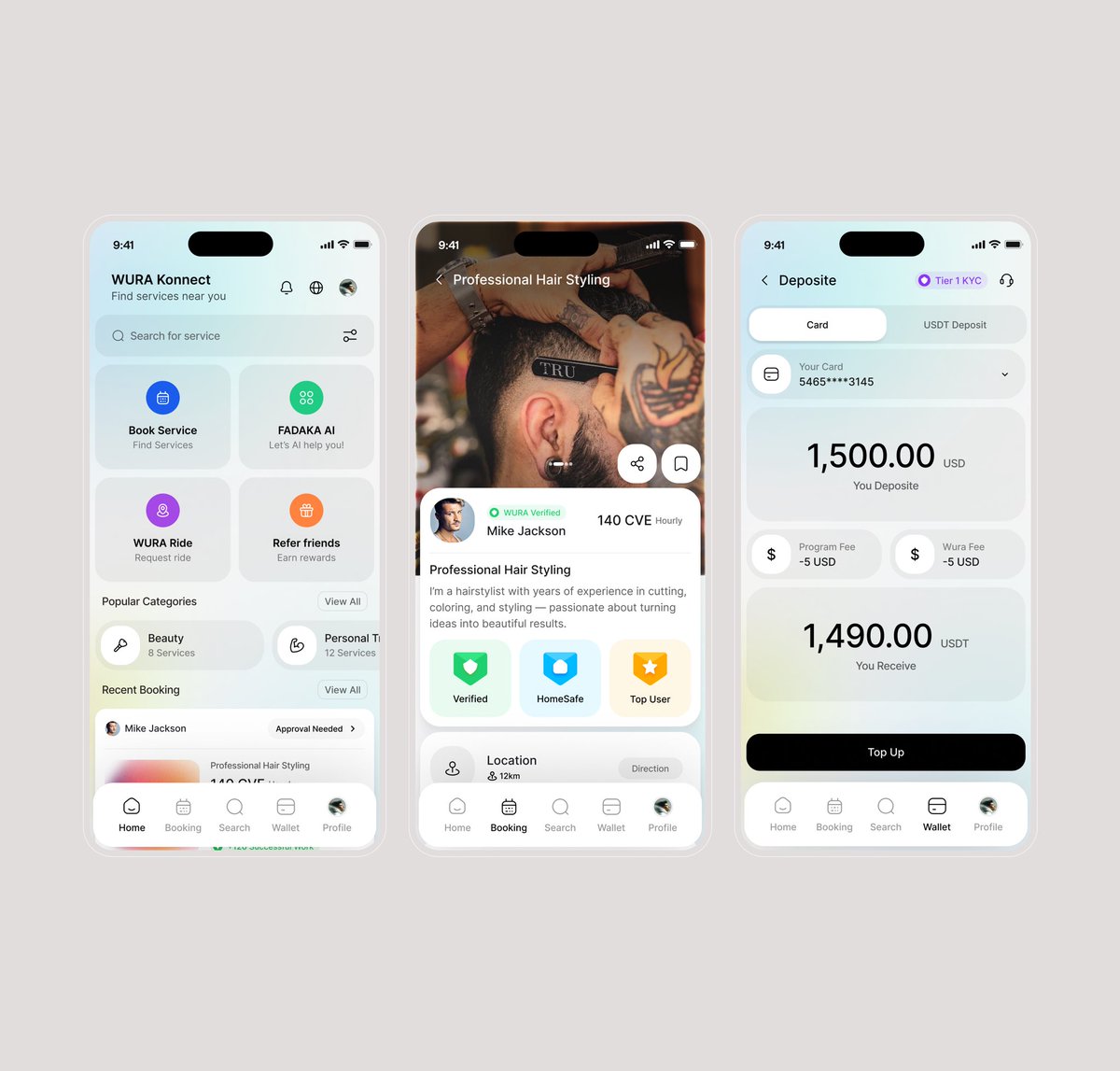 amirbaqian's tweet image. Booking service application [WIP]