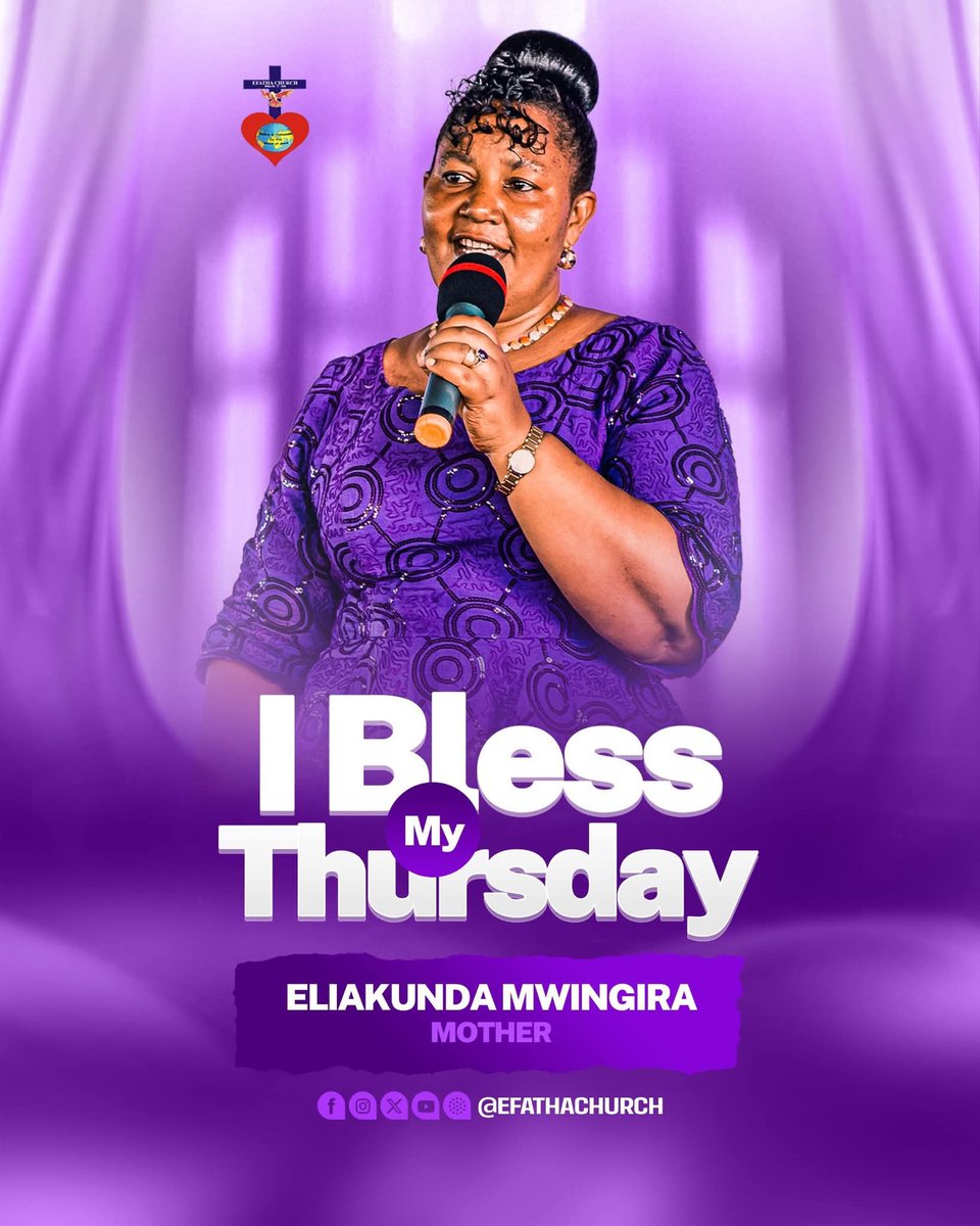 efathachurch's tweet photo. NAIBARIKI ALHAMISI YANGU. 

Kwangu hakutapungua Kicheko, Furaha, Amani, Utele. Hakutakuwa na kulala njaa au kubangaiza Chakula bali nitakula Vinono maana Nimebarikiwa na BWANA. 

Haleluya, YESU ni Mzuri. https://t.co/EhNG8BIiUl