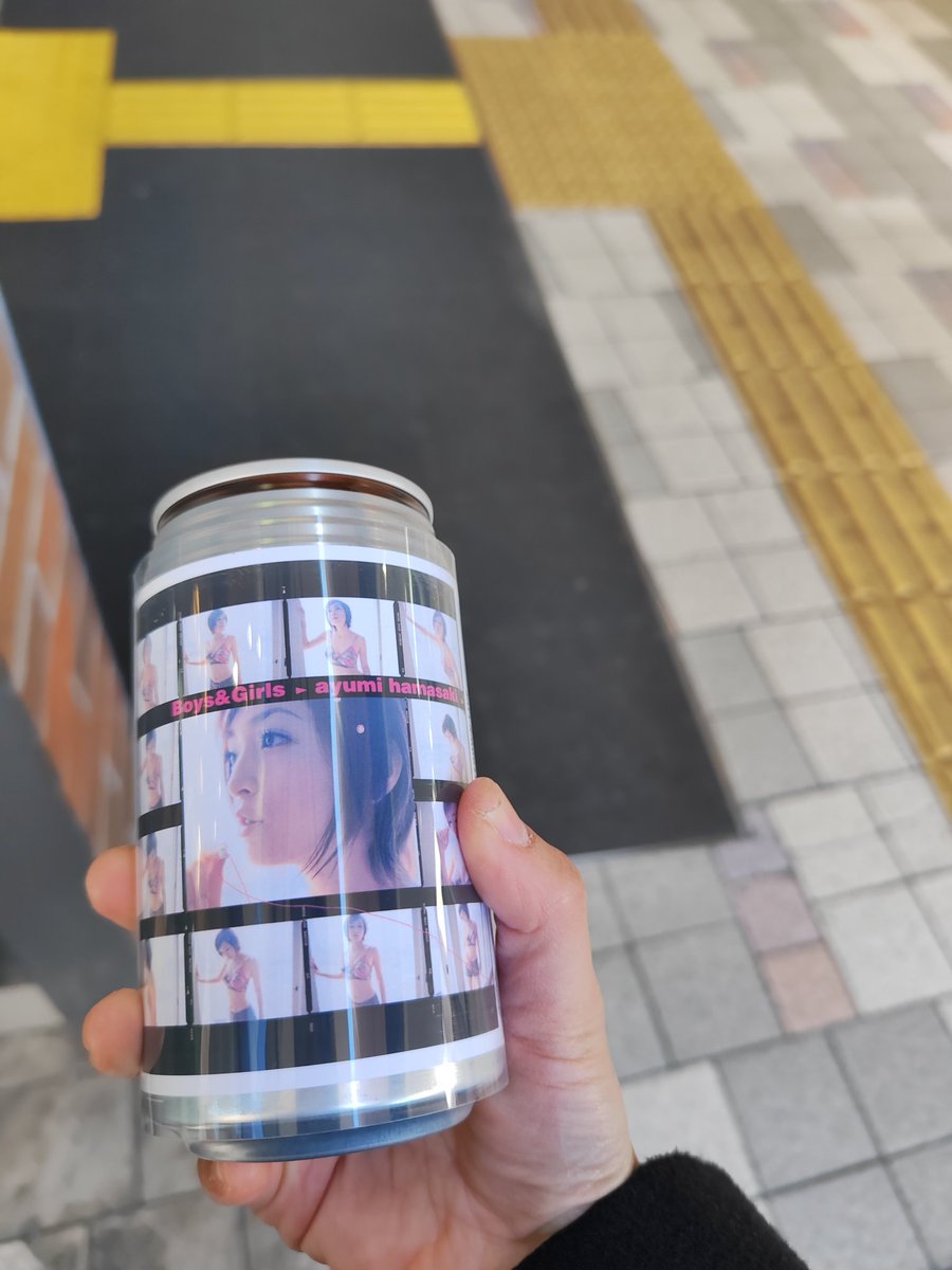 無事にラベル缶🥫を 購入出来ました。😊 💿️Boys&Girlsでした